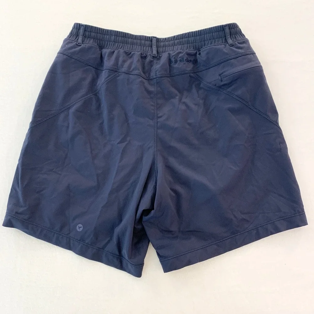 Birddogs Boomstick Classic Shorts Men M Navy Blue Lined Athletic Nylon Spandex